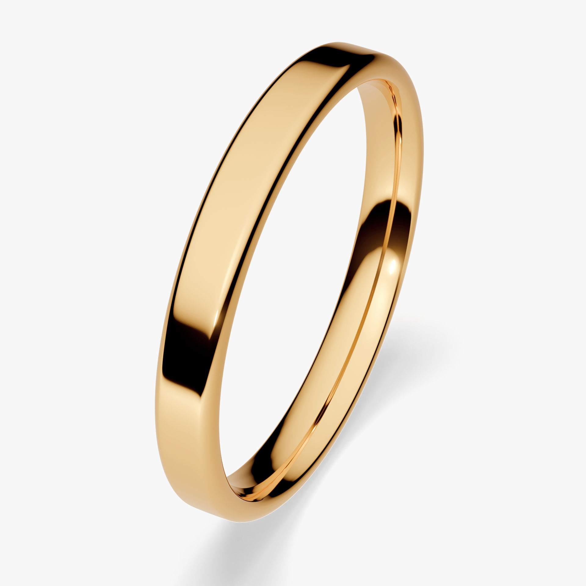 Obrączka ślubna Urban z żółtego złota 2,5mm