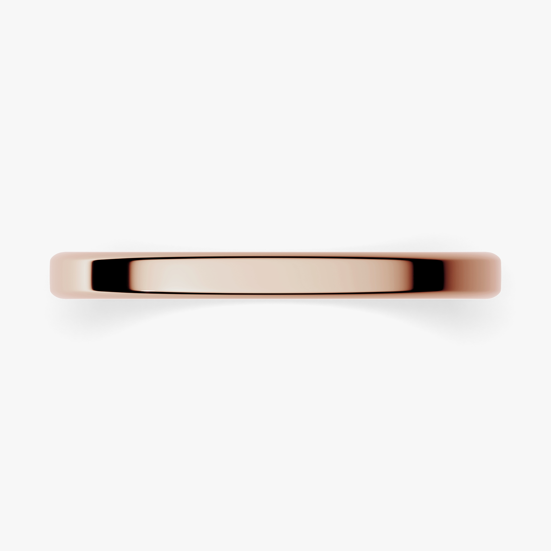Obrączka ślubna Urban z różowego złota 2mm