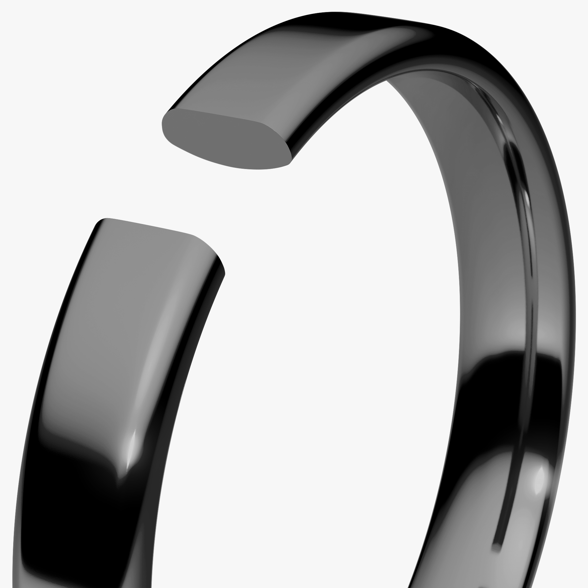 Obrączka ślubna Urban z czarnego złota 3mm