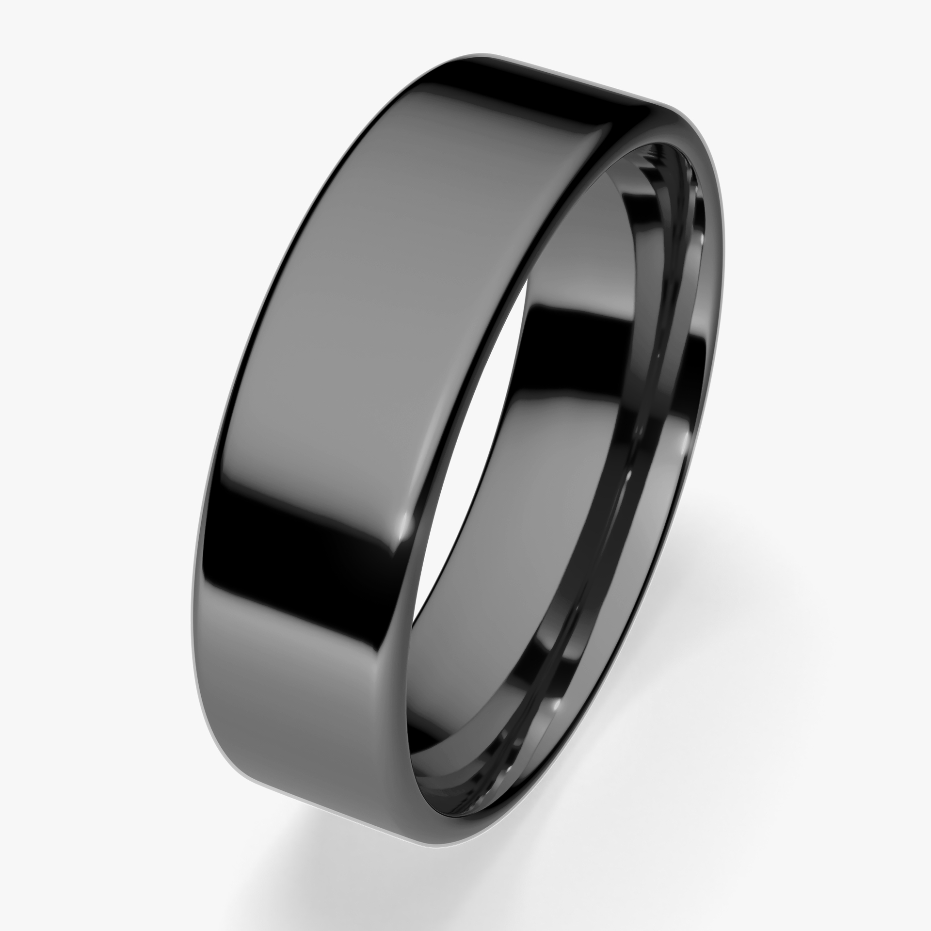 Obrączka ślubna Urban z czarnego złota 5,5mm