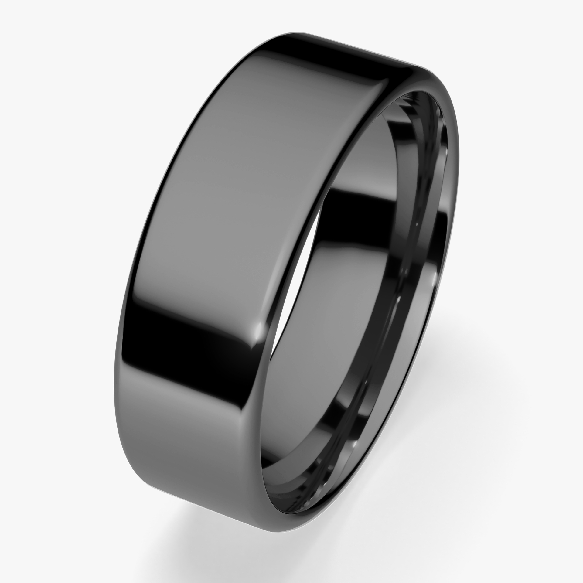 Obrączka ślubna Urban z czarnego złota 6mm