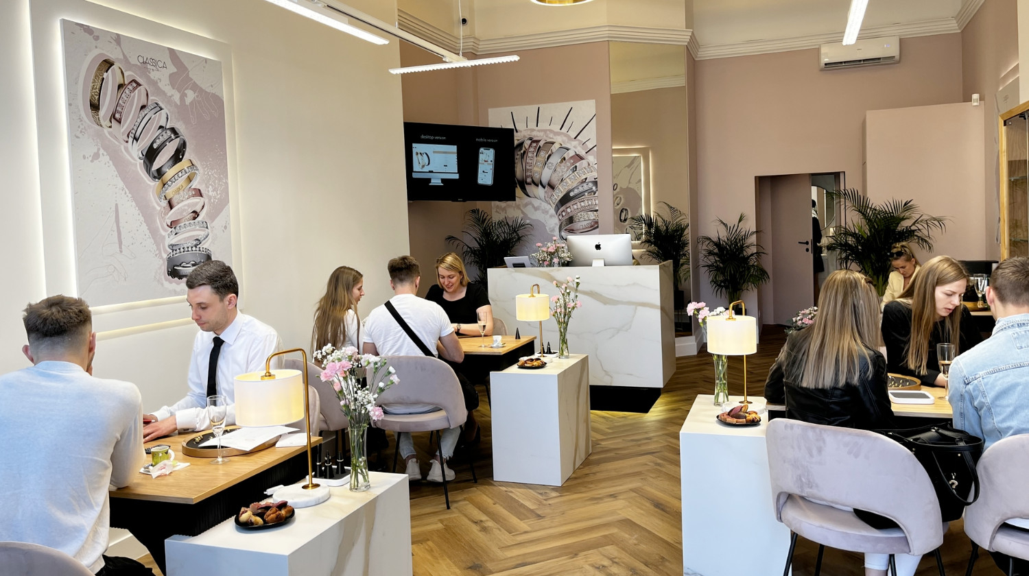 Jubiler Salony Stacjonarne Nieweglowski Obrączki i Pierścionki