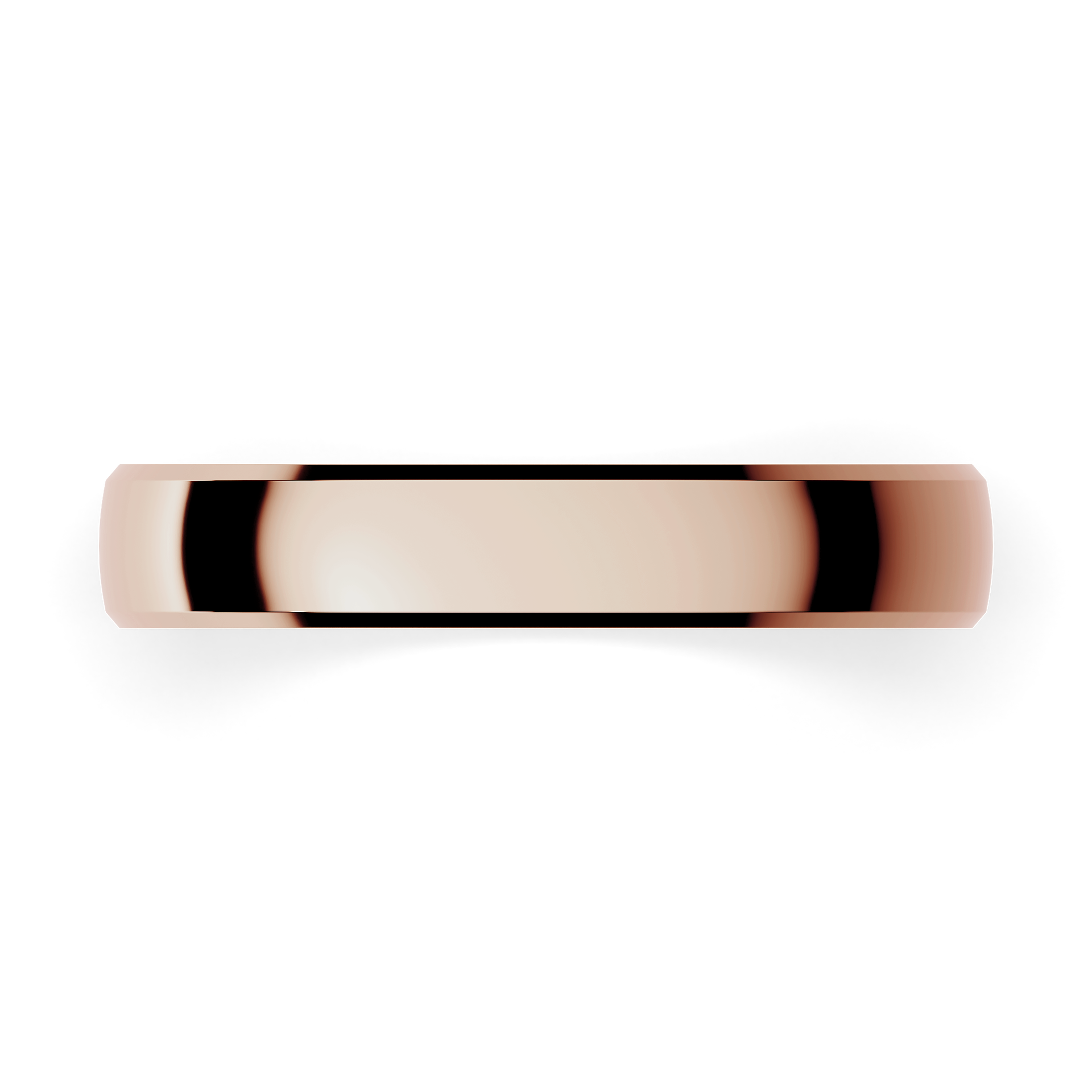 Obraczki slubne komfort 3 5 mm z rozowego zlota 04