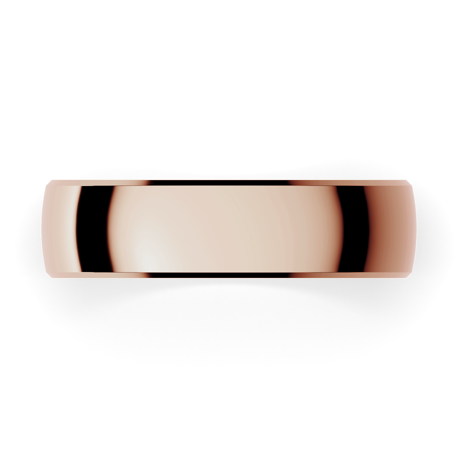 Obraczki slubne komfort 5 mm z rozowego zlota 04