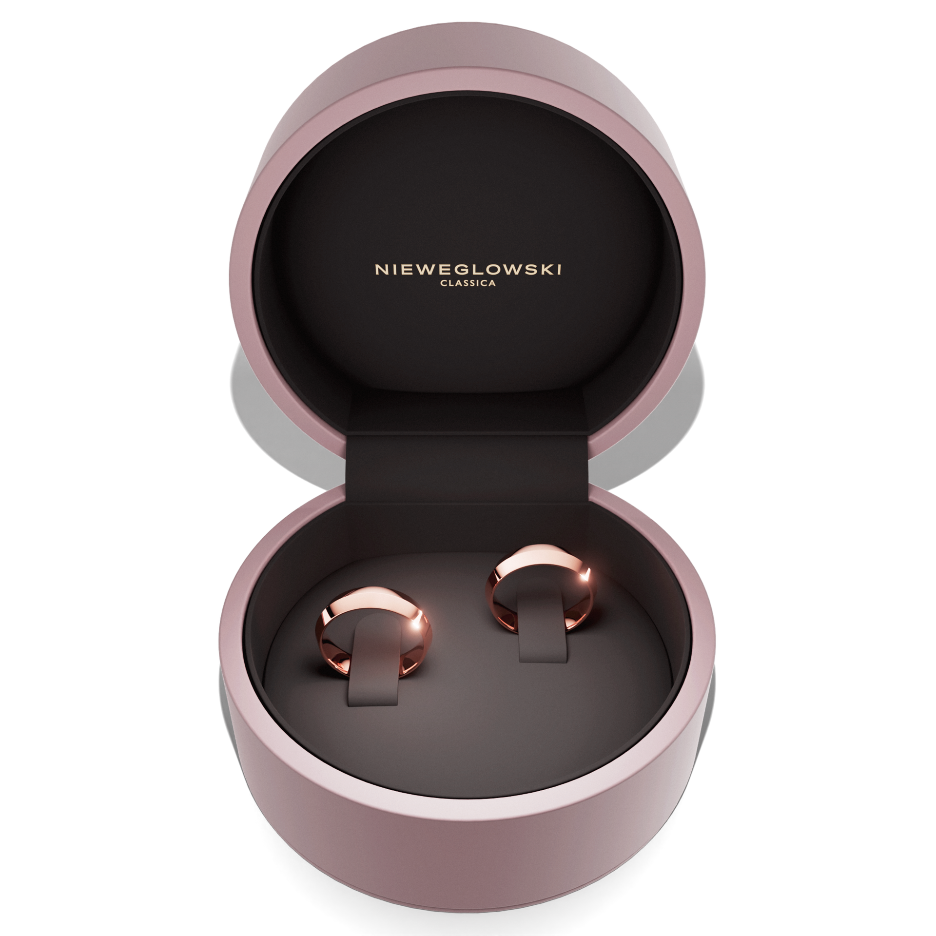 obraczki slubne bevel 5 mm z rozowego zlota 06 