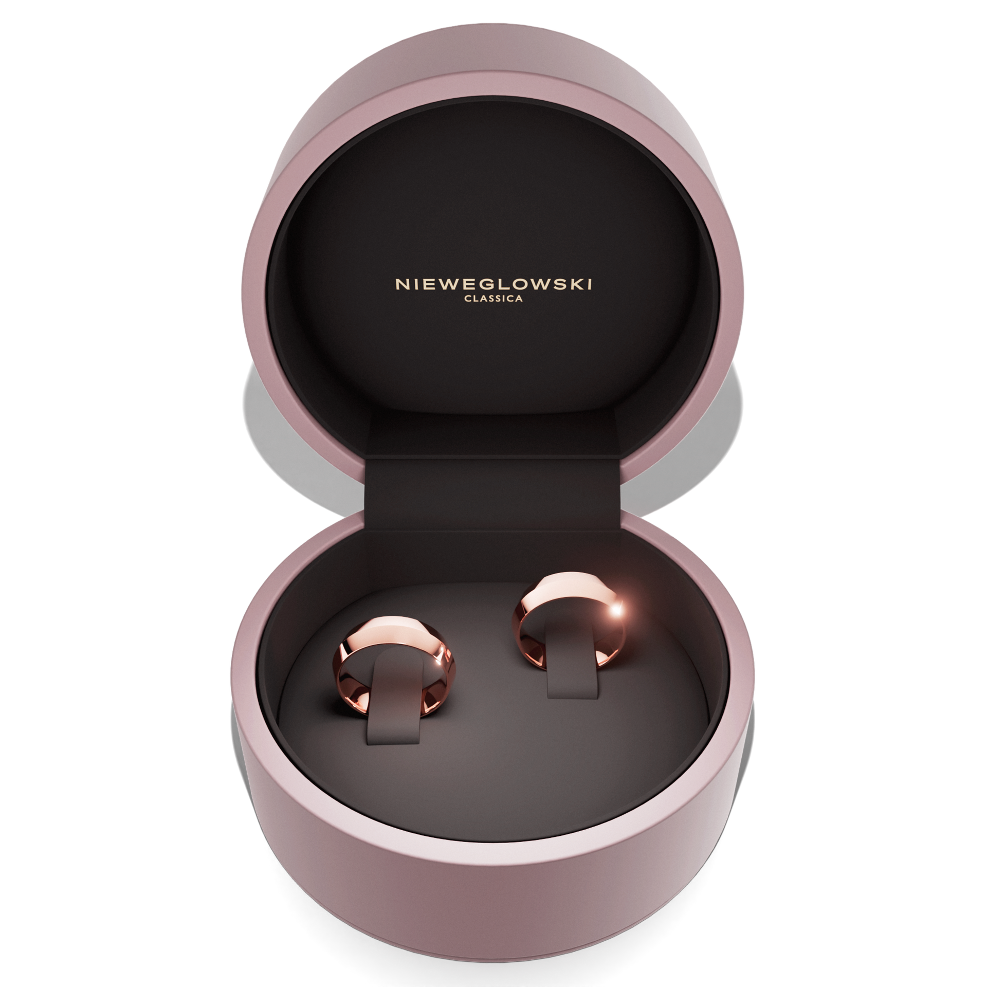 obraczki slubne bevel 6 mm z rozowego zlota 06 