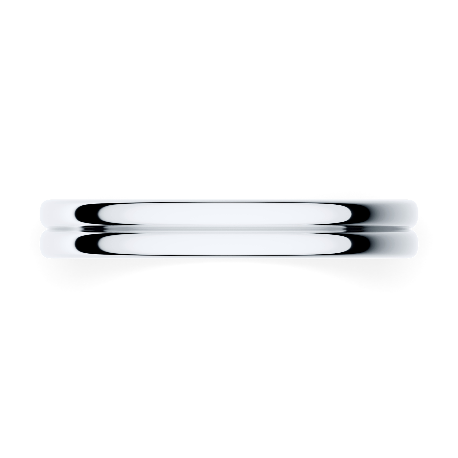 Obraczki slubne modern 1 3 mm z bialego zlota 04