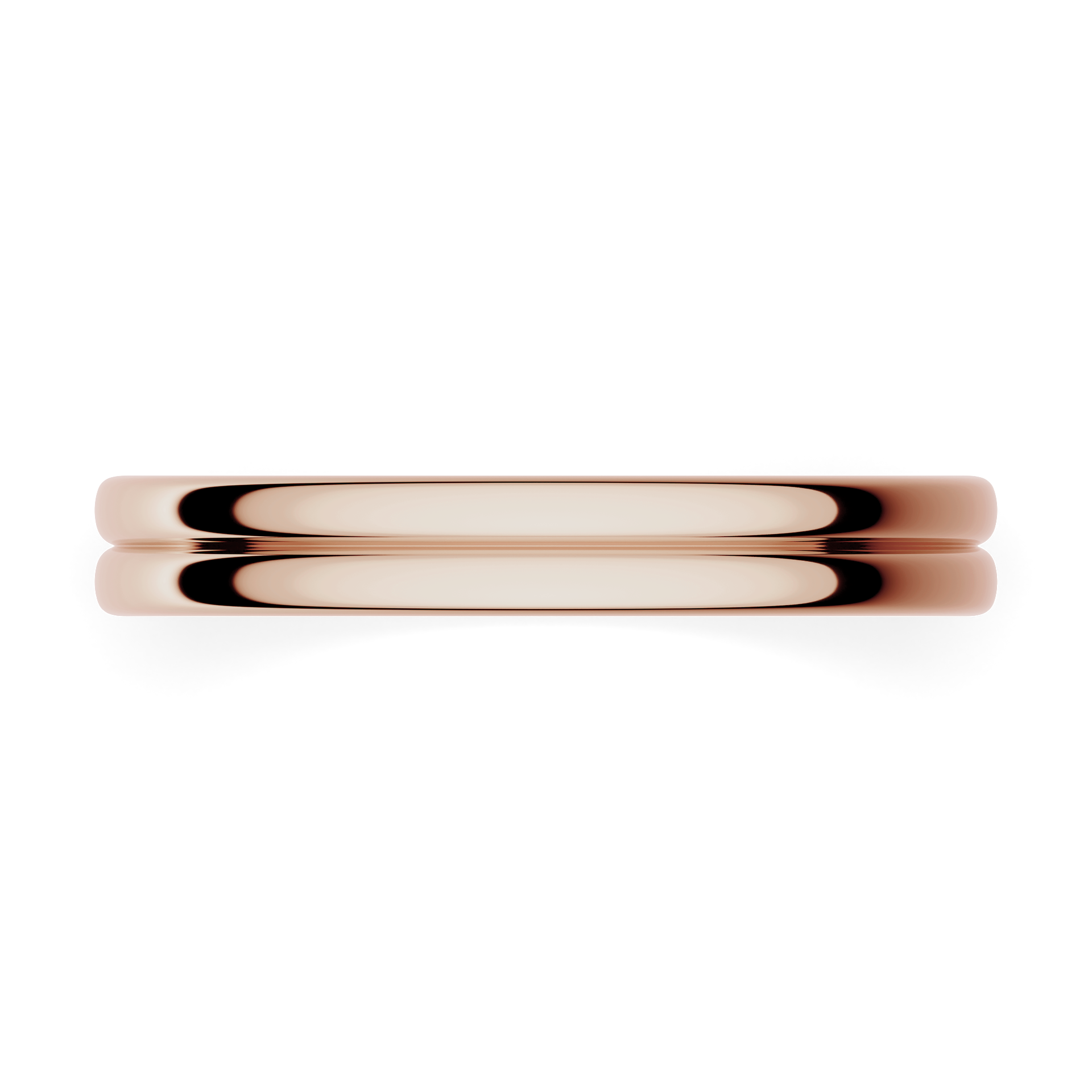 Obraczki slubne modern 1 3 mm z rozowego zlota 04