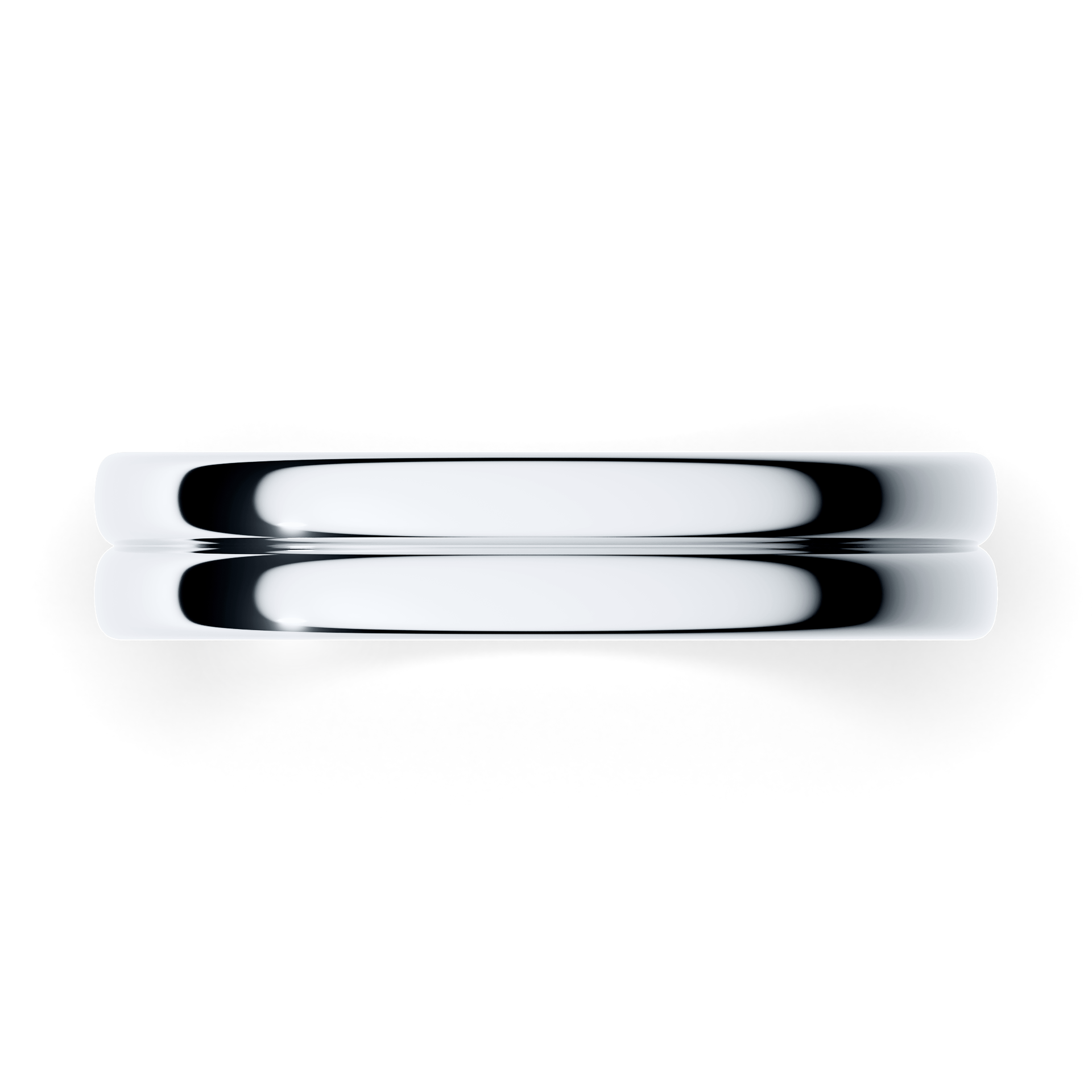 Obraczki slubne modern 1 4 mm z bialego zlota 04