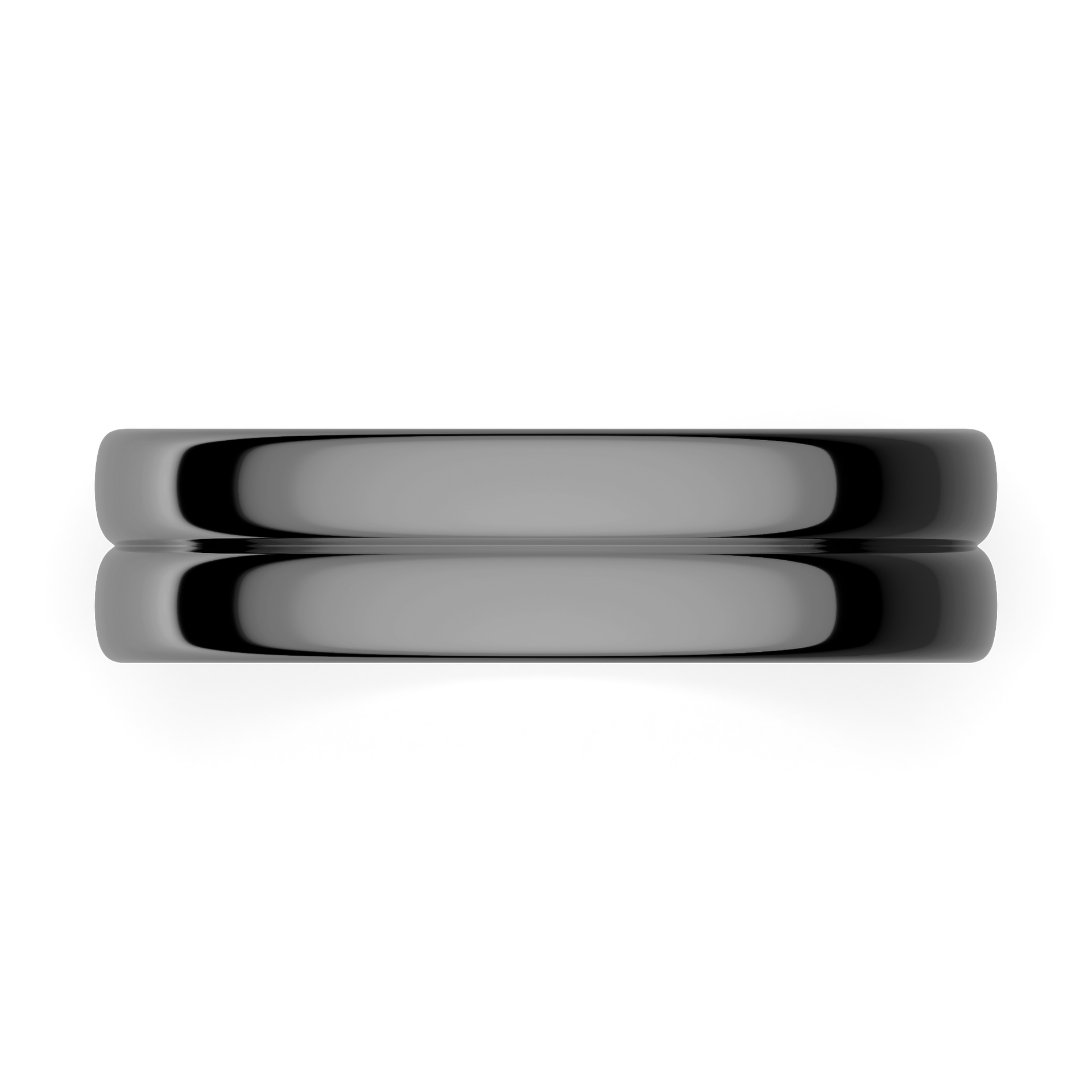 Obraczki slubne modern 1 5 mm z czarnego zlota 04