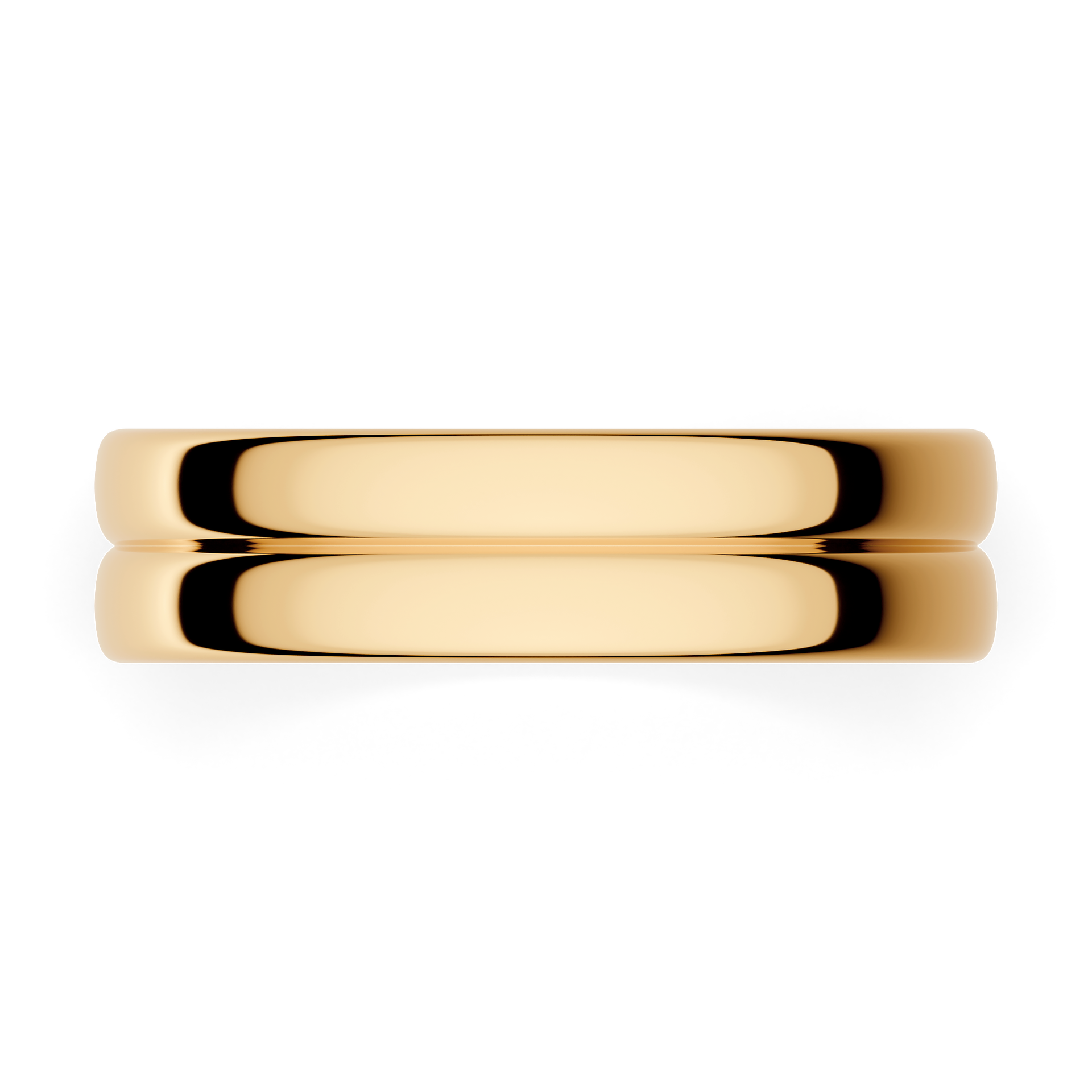 Obraczki slubne modern 1 5 mm z zoltego zlota 04