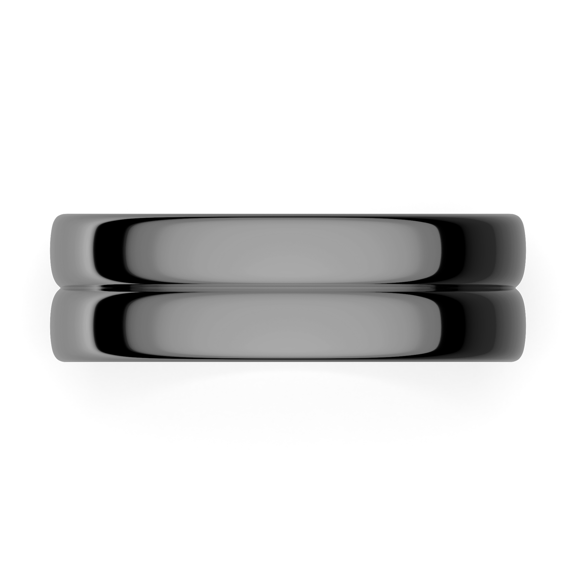 Obraczki slubne modern 1 6 mm z czarnego zlota 04