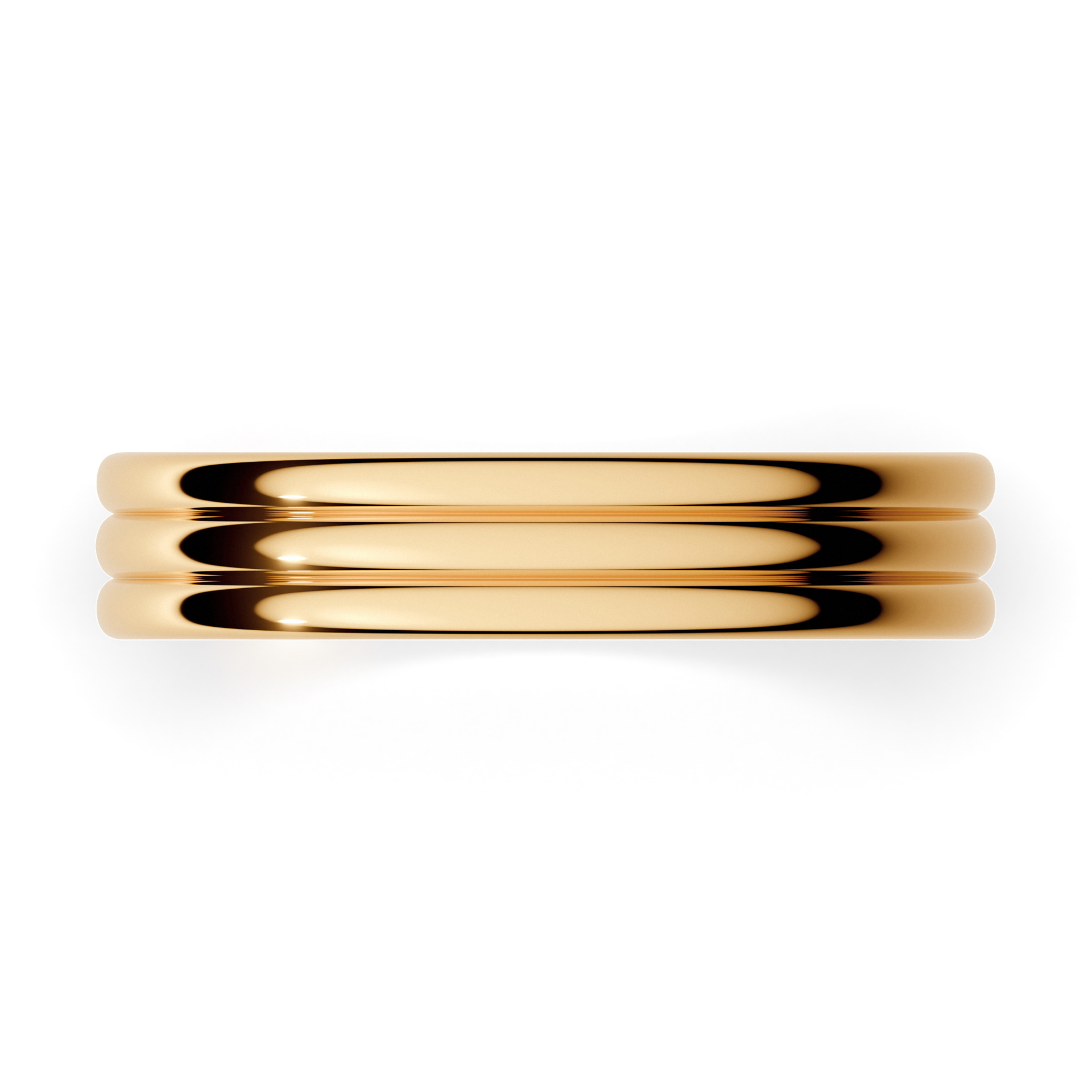 Obraczki slubne modern 2 4 mm z zoltego zlota 04