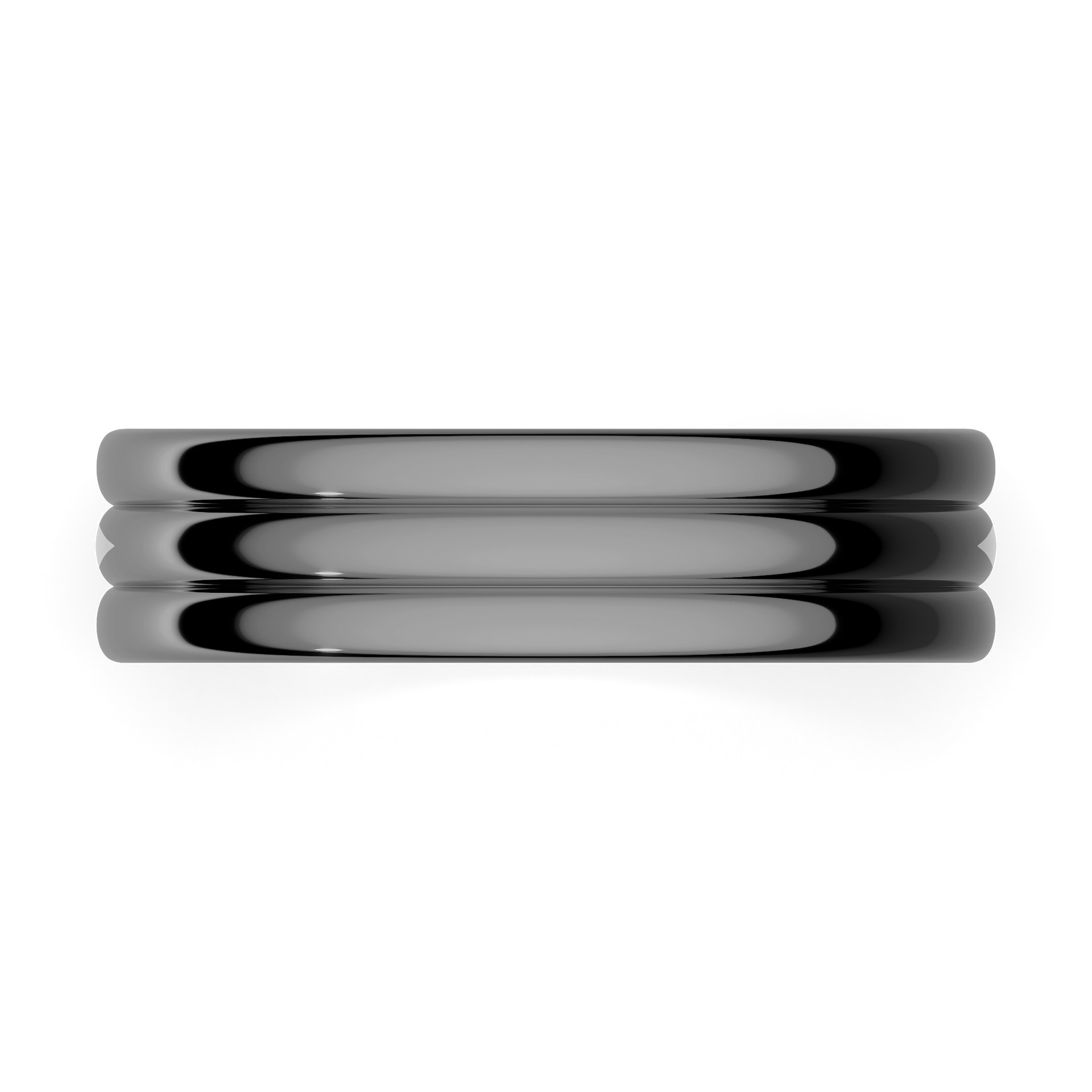 Obraczki slubne modern 2 5 mm z czarnego zlota 04