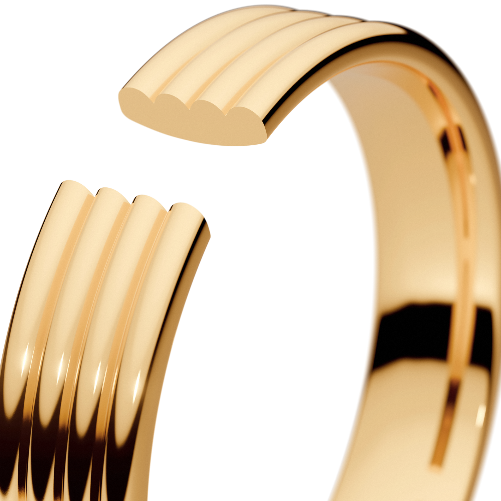 Obraczki slubne modern 3 4 mm z zoltego zlota 05