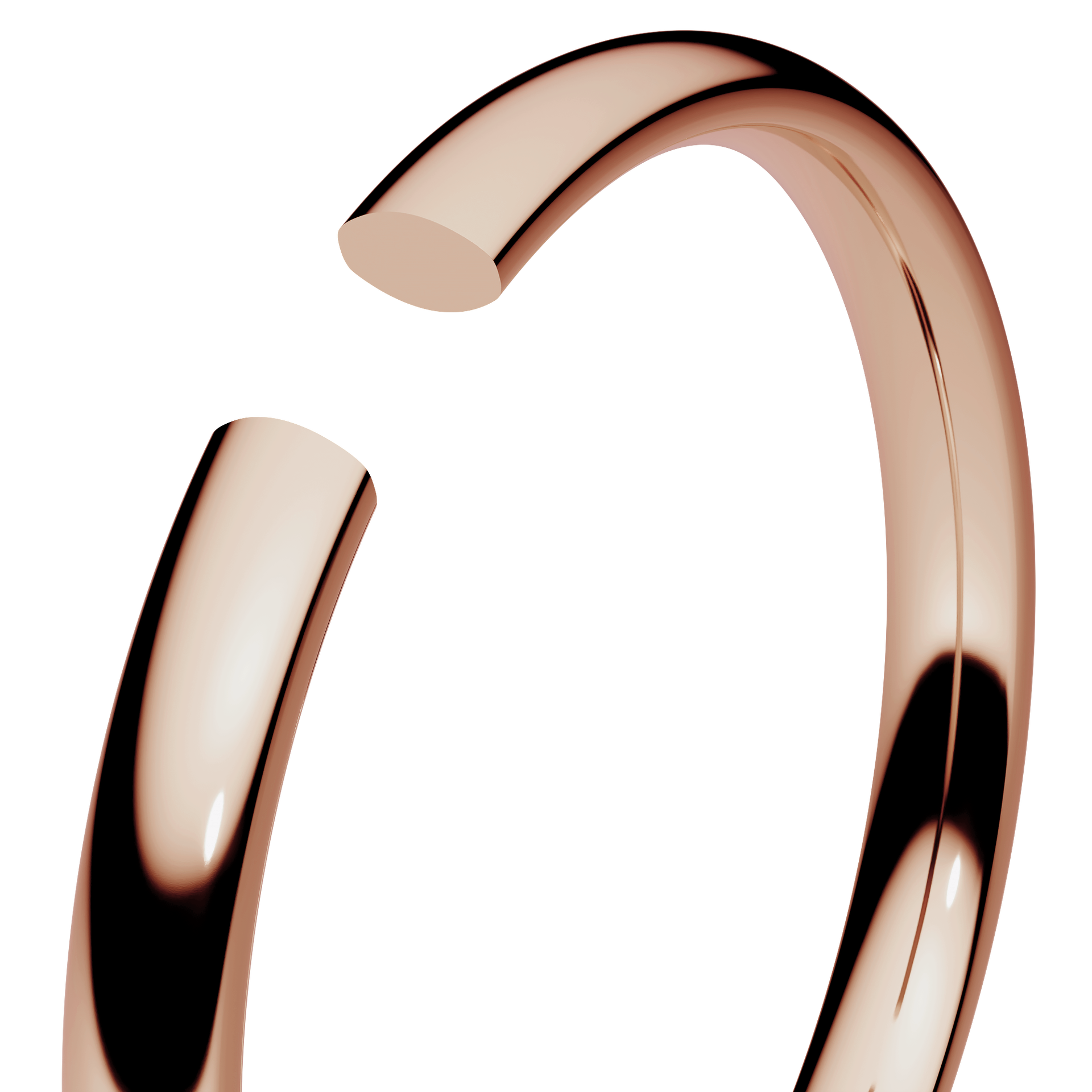 Obraczki slubne polokragla regular 2 mm z rozowego zlota 05