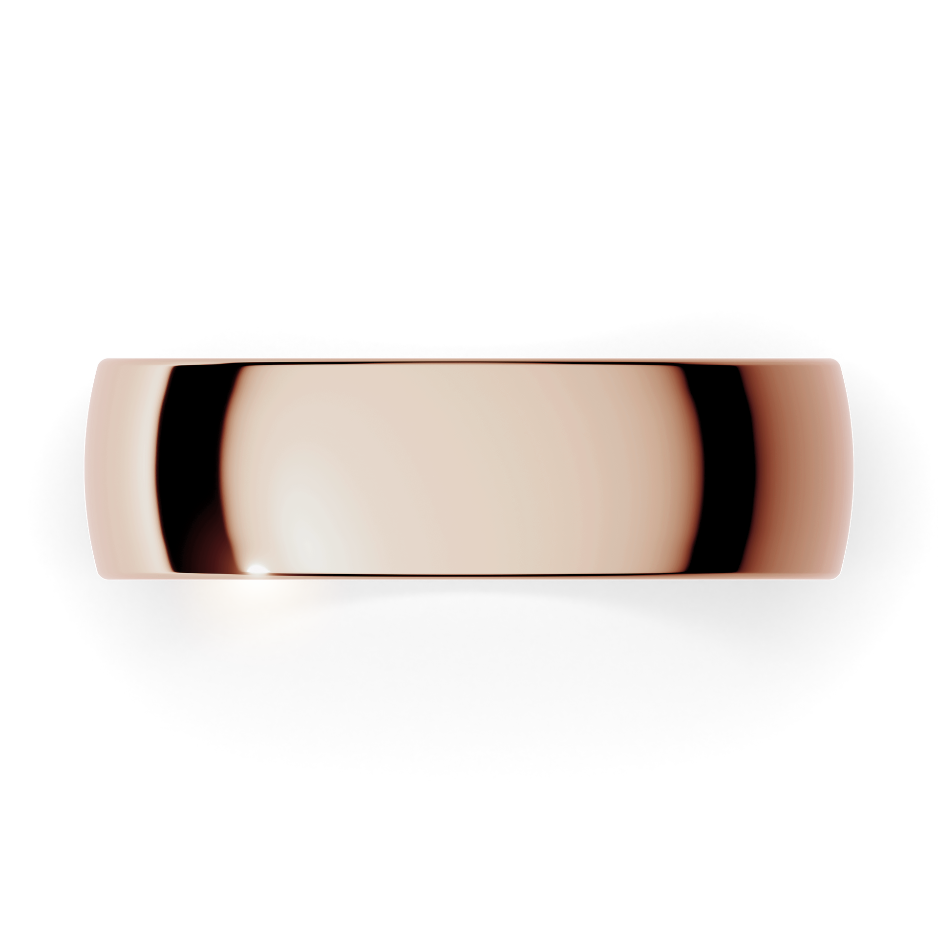 Obraczki slubne polokragla regular 5 5 mm z rozowego zlota 04
