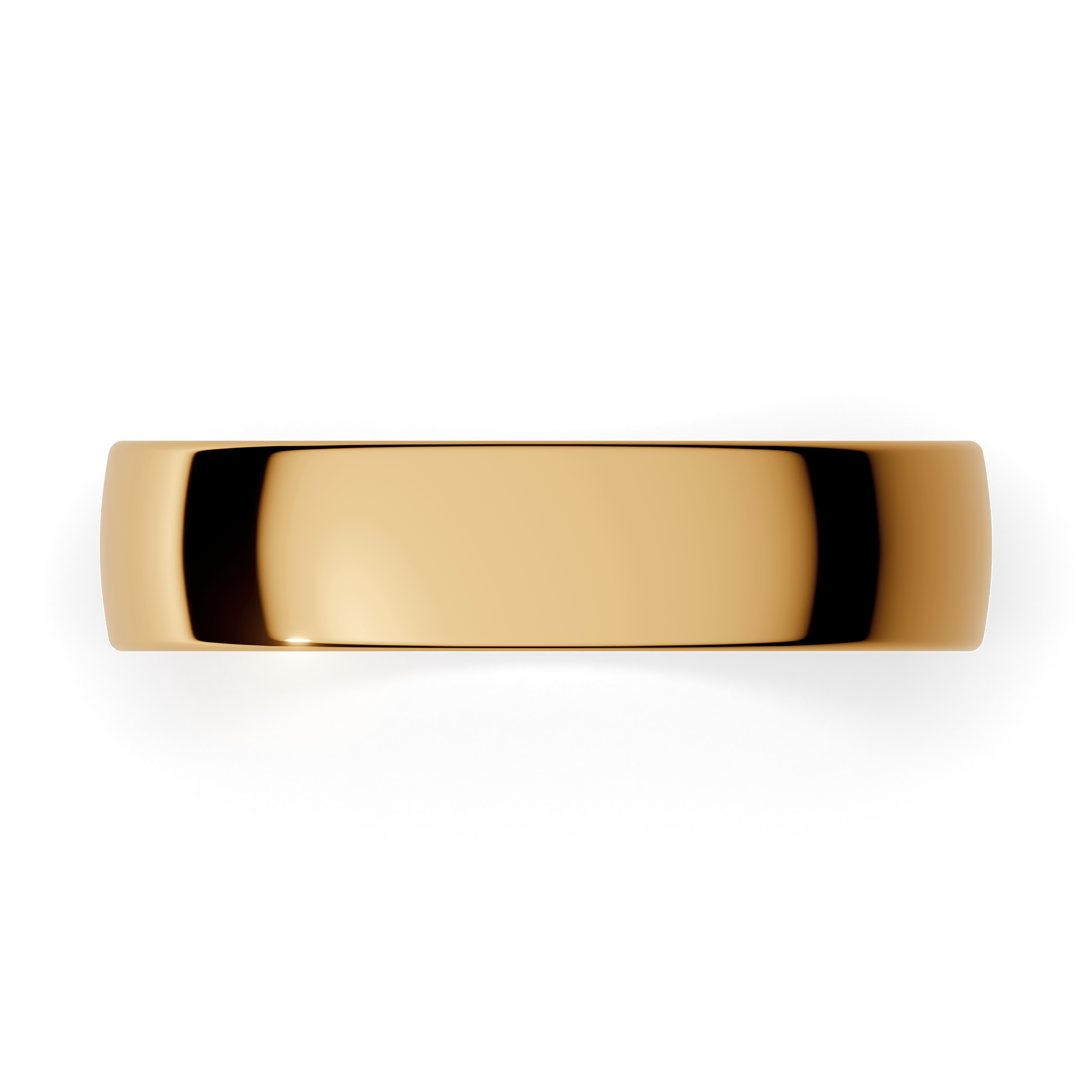 Obraczki slubne polokrogla fit 4 5 mm z zoltego zlota 04