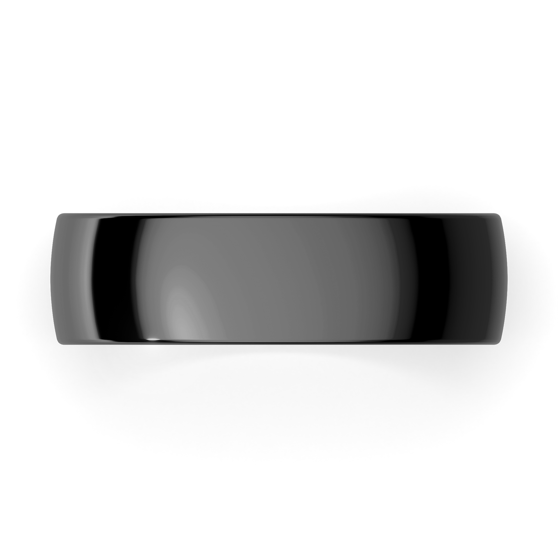 Obraczki slubne polokrogla fit 5 5 mm z czarnego zlota 04