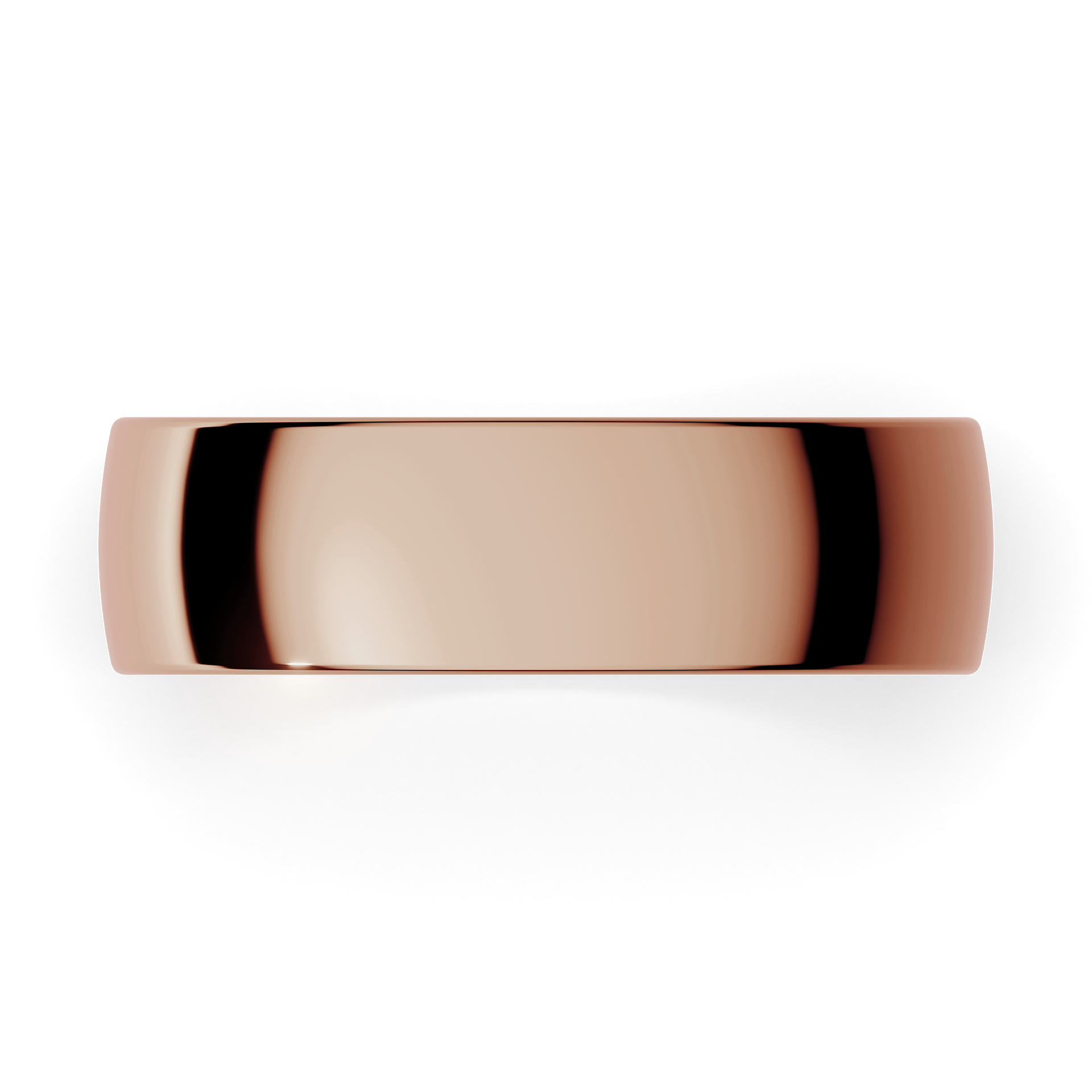 Obraczki slubne polokrogla fit 5 5 mm z rozowego zlota 04
