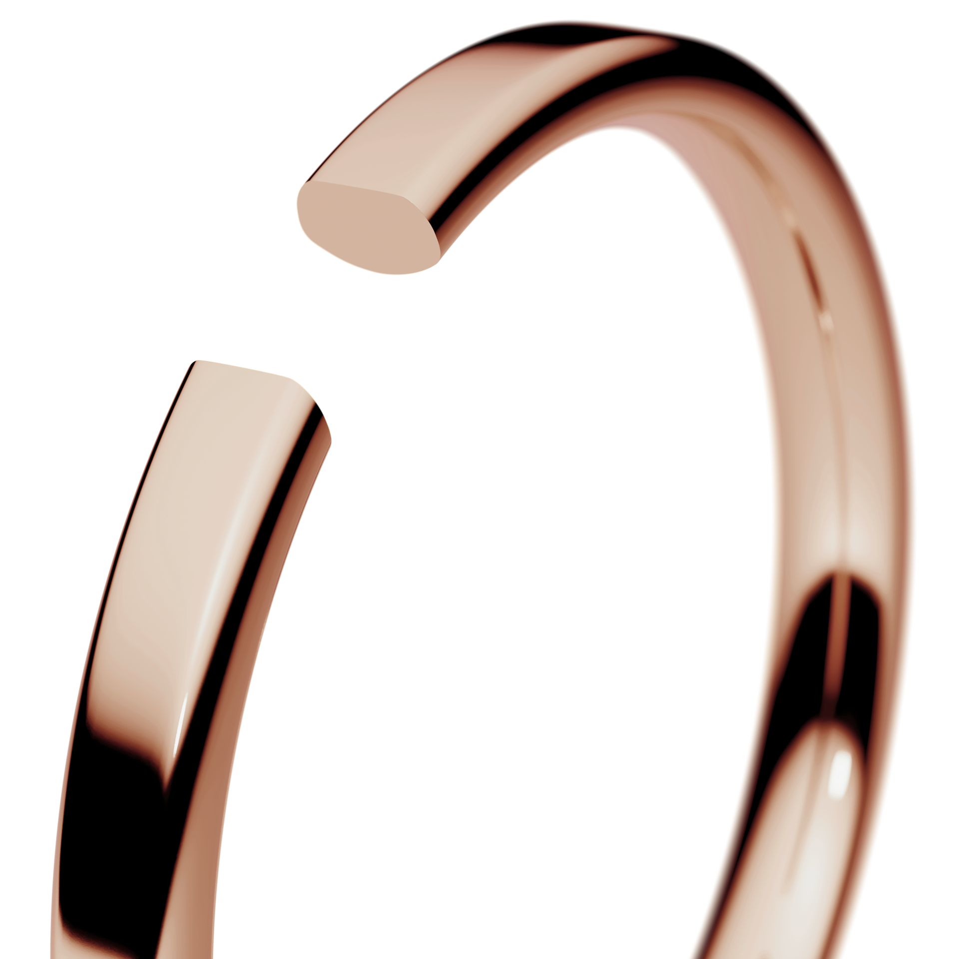 Obraczki slubne polokragle urban 2 mm z rozowego zlota 05