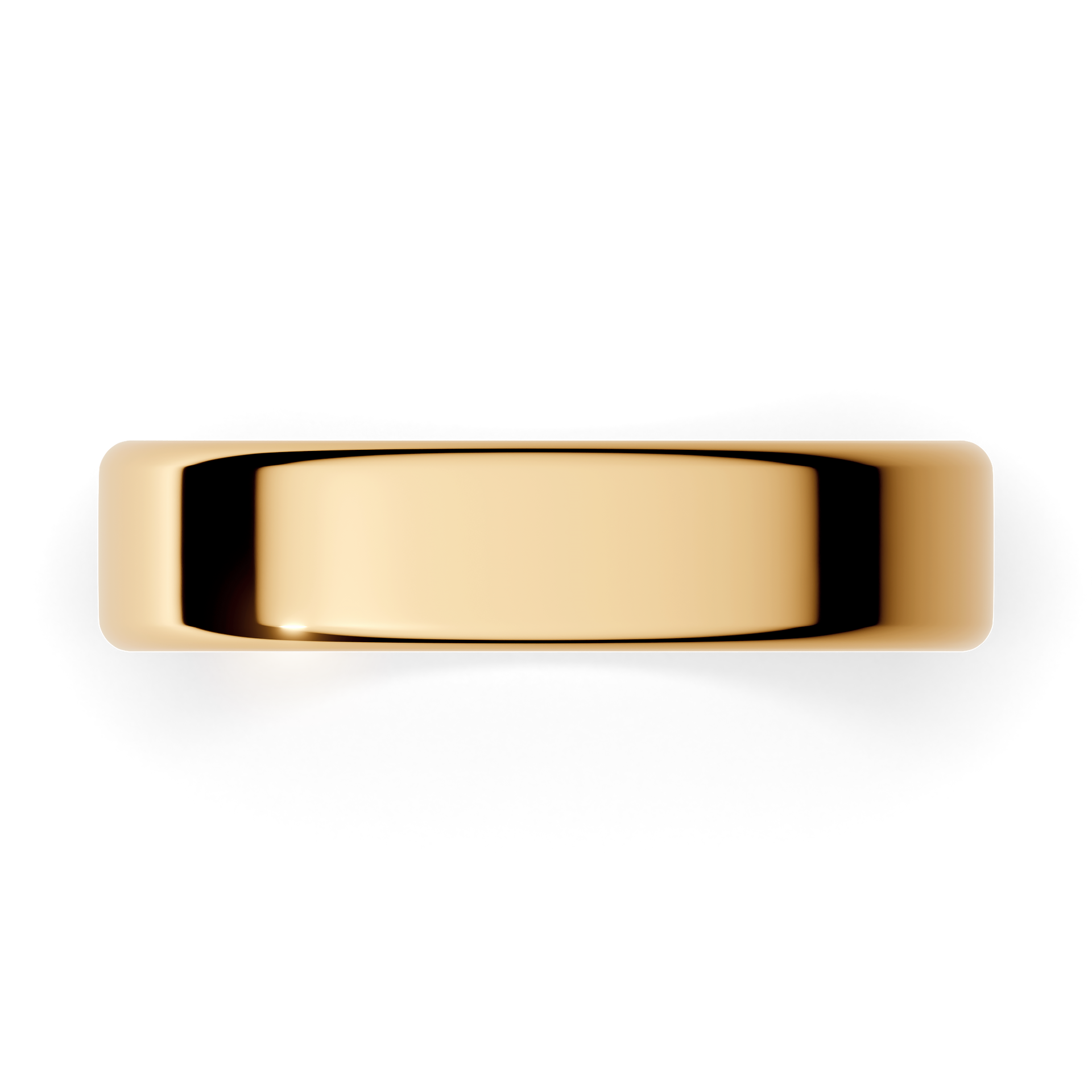 Obraczki slubne polokragle urban 4 5 mm z zoltego zlota 04
