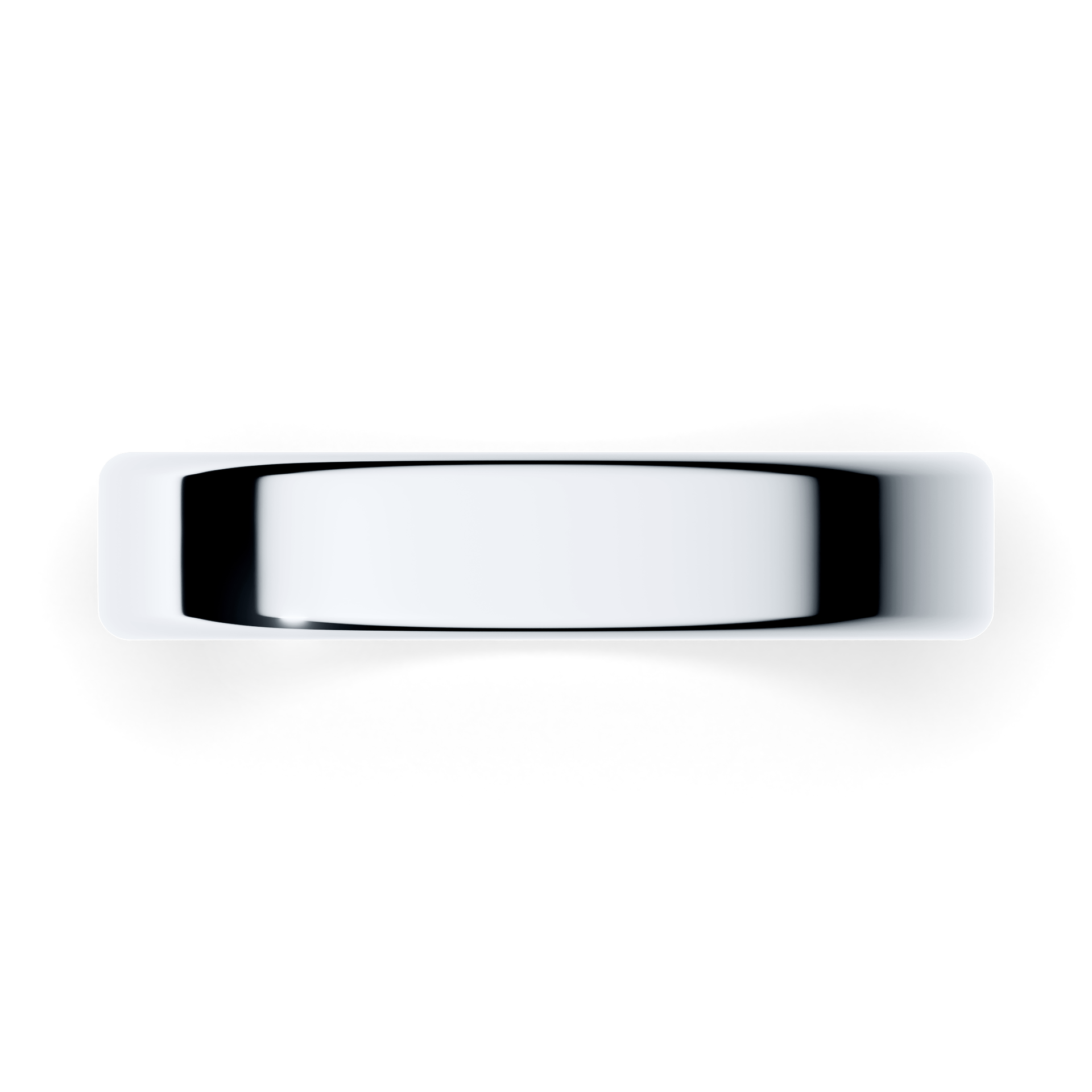 Obraczki slubne polokragle urban 4 mm z bialego zlota 04