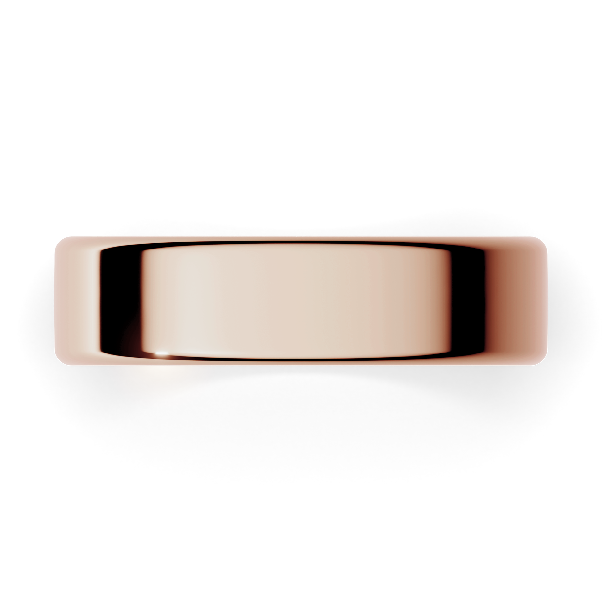 Obraczki slubne polokragle urban 5 mm z rozowego zlota 04