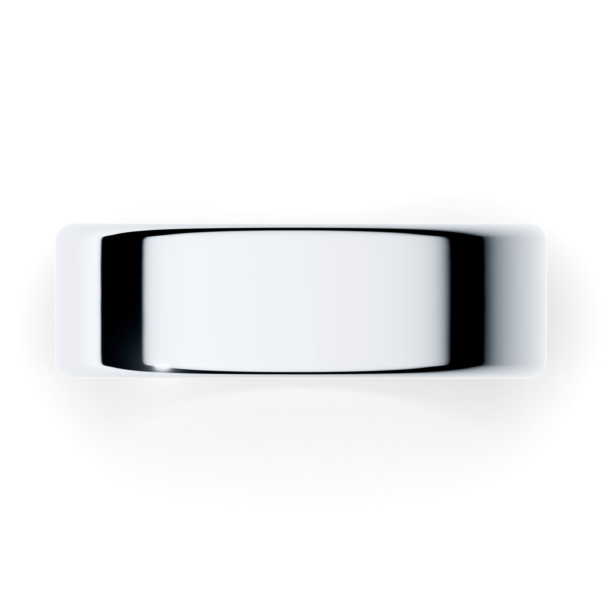 Obraczki slubne polokragle urban 6 mm z bialego zlota 04