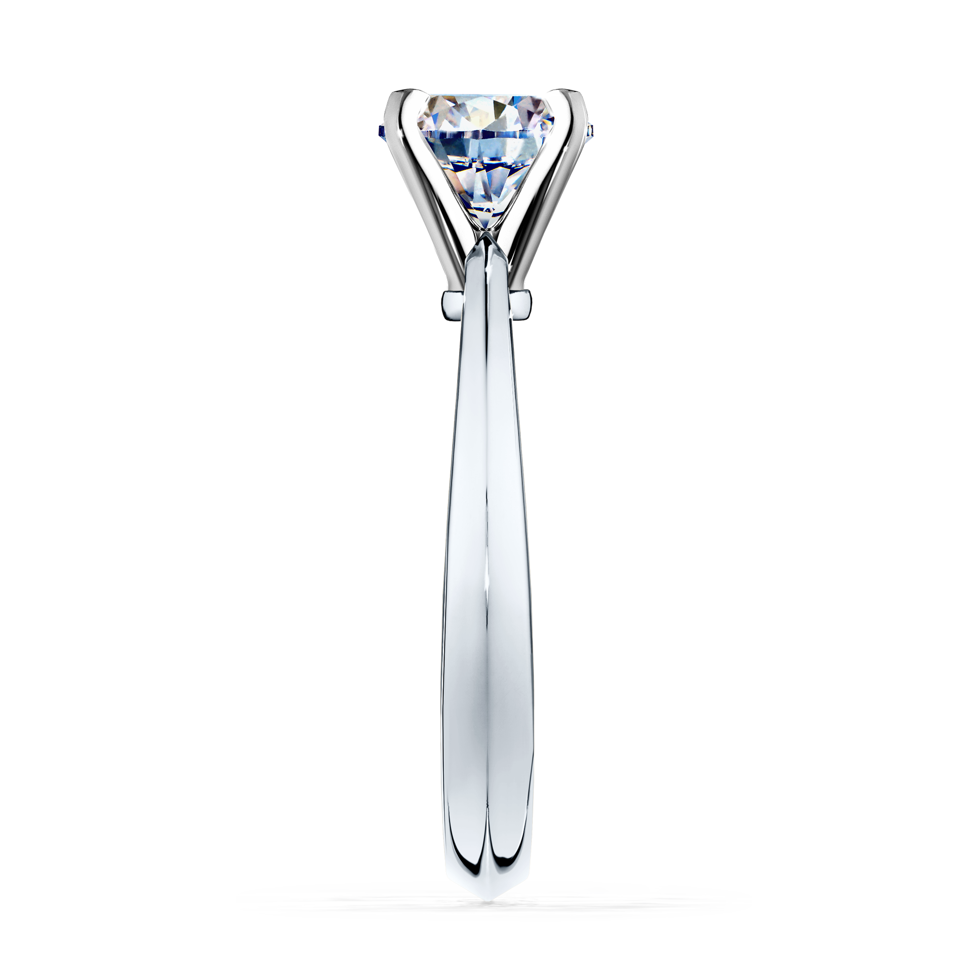 Pierścionek zaręczynowy My Angel z białego złota z diamentem naturalnym 1,00CT